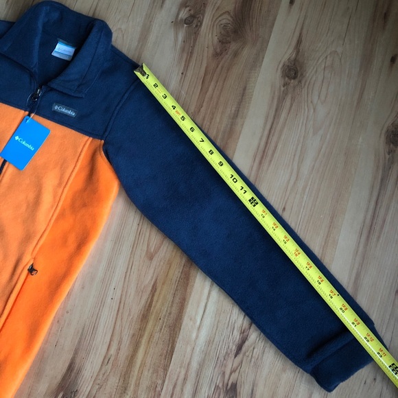 NEW COLUMBIA FLEECE JACKET Granite Mountain II Fleece Full Zip Large Kids - Picture 8 of 14